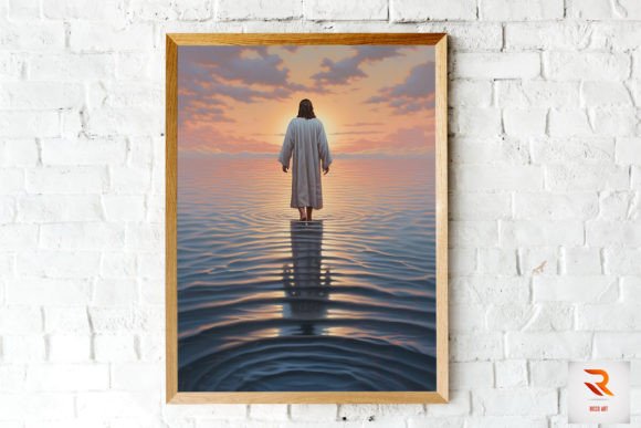 Download Jesus Christ Walking on Water Wall Art - Wall Collection