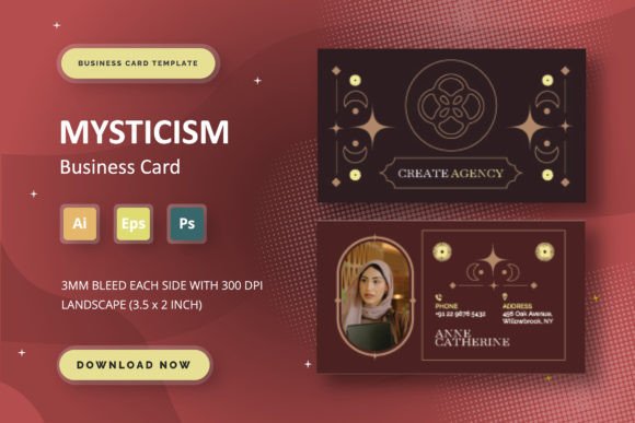 Download Mysticism - Business Card - Mystic Collection