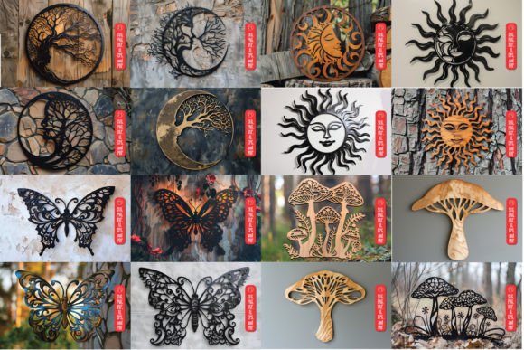 Download Mystical Decor Laser Cut SVG Mega Bundle - Mystic Collection