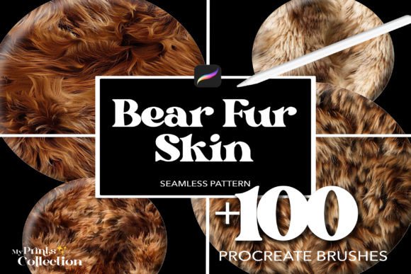 Download 100+ Procreate Skin Bear Fur Brushes - Brush Collection