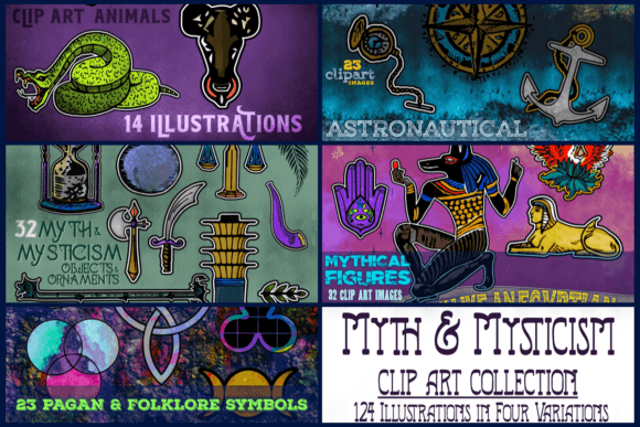Download Myth &amp; Mysticism Clip Art Collection - Mystic Collection