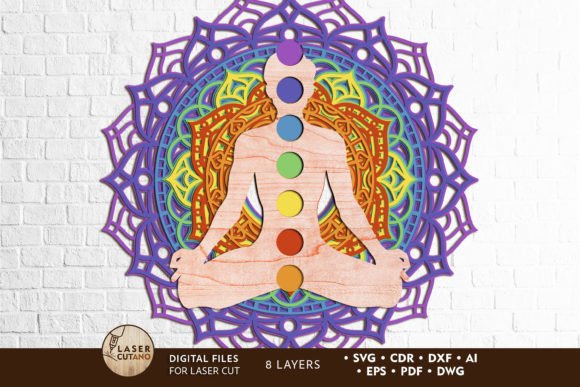 Download Buddha Mandala Wall Decoration - Wall Collection