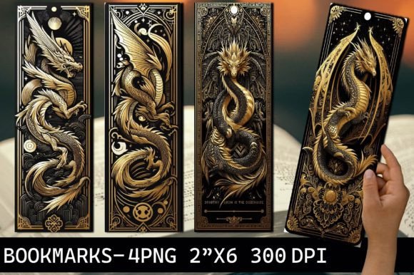 Download Dragons Bookmark, Mystic Dragon Bookmark - Mystic Collection
